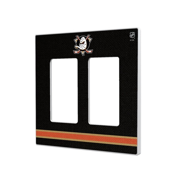 Anaheim Ducks Double Rocker Lightswitch Plate