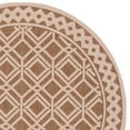 thumbnail image 5 of SAFAVIEH Martha Stewart Geometric Indoor/Outdoor Area Rug, Camel/Beige, 6'7" x 6'7" Round, 5 of 6