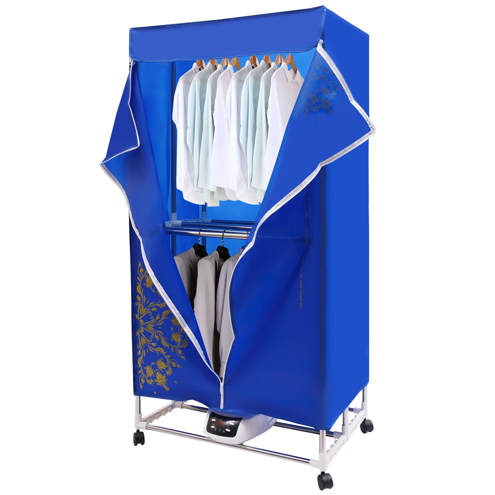 110v Three Gears Adjustable Electric Laundry Dryer Capacity Portable Clothes Dryer Machine for Apartments