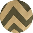 thumbnail image 1 of Ahgly Tapis de Zone Carré Transitionnel Doré Lavable en Machine, 3 Pieds Carré, 1 of 7