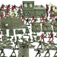 thumbnail image 4 of 290 Pcs Mini Soldiers Figures Model Toy for Kids Soldier Playset with Accessories Army Men Kids Gift Children Toy, 4 of 4