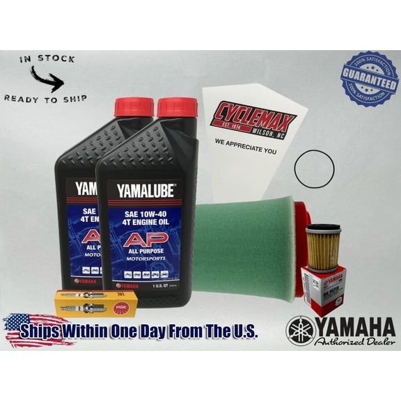 Cyclemax Standard Yamalube Tune-Up Kit fits 1999-2003 Yamaha BEAR TRACKER 250