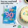 thumbnail image 5 of 1 90th Birthday Card with Envelope - Milestone (Not 3D or Layered) C5651GMBG, 5 of 6