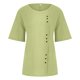thumbnail image 4 of Camiseta top de algodón y cáñamo SCZ Verde Menta M, 4 of 5