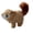 D-8D Home Decor, variant on JJV Walking Barking Plush Squirrel Toys with Wagging Tail and Nodding Head, Stuffed Animals Companion Animal Interactive Battery-Operated Pet with Soft Safe Material, 8 Inch Tall