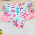 thumbnail image 6 of LILIYA Girls Bathing Suit Girls Swimwear Two Piece Cute Print Baby Toddler Swimsuits Summer Beach Outfit, 6 of 8