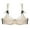 Beige, variant on Women's Lace Underwire Bra Full Coverage Lace Bralette Everyday Balconette Bra(Brown,36C)