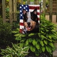 thumbnail image 2 of Australian Stumpy Tail Cattle Dog American Flag Garden Flag, 2 of 3