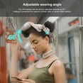 thumbnail image 4 of 1 Head Strap Compatible with Meta Quest3 VR Headset 5000mAh Rechargable 360 Wrap-around Adjustable Headstrap 180 Pressure Relief VR Accessories for Comfortable Wearing T3, 4 of 8