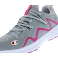 thumbnail image 2 of Champion Ripple A Girls Shoes Size 6, Color: Grey/Pink, 2 of 5