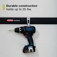 thumbnail image 3 of Rubbermaid FastTrack Garage Storage Wall Mounted Metallic Compact Hook, 3 of 6