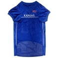 thumbnail image 5 of Pets First Collegiate Kansas Jayhawks Football/Basketball Mesh Jersey for Pet Dog. available in 40+ Teams - Large, 5 of 6