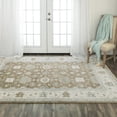 thumbnail image 2 of Alora Decor Abby 10' x 14' Traditional Brown/Blue/Brown Hand Knotted Area Rug, 2 of 4