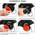 thumbnail image 4 of Couvercles de Bobine + 4 Ressorts de Remplacement - pour BLACK+DECKER RC-100-P Tondeuse - Accessoires pour Tondeuse - Couvercles de Bobine et Ressorts - Pièces de Rechange pour Tondeuses, 4 of 4