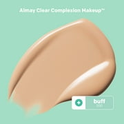 Almay Clear Complexion Foundation Makeup, Hypoallergenic, 200 Buff, 1 fl oz