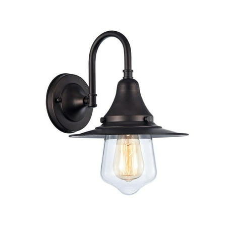 

Chloe Lighting Industrial 1-light Oil Rubbed Bronze Wall Sconce