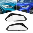 thumbnail image 4 of Miumaeov Left & Right Headlight Lens Covers Clear Headlamp Covers For 2019 2020 2021 BMW X5 G05 X6 G06, 4 of 18