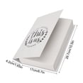 thumbnail image 2 of 3Pcs Simple Rustic Bundled Fake Book Ornaments Folding Type Requires Assembly Home DIY Crafts Supplies Home Decorations, 2 of 12
