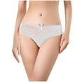 thumbnail image 5 of HUPOM Eatable Panties Panties For Girls Briefs Leisure Tie Seamless Waistband White XL, 5 of 6