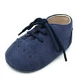 thumbnail image 2 of Baby Boys Girls Soft Sole Moccasins Lace-up Infant Toddler Shoes Sneaker, 2 of 6