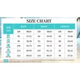thumbnail image 6 of Women's Swimsuit Cover Ups V-Neck Drawstring Beachwear Flowy Short Sleeve Beach Dress, 6 of 10