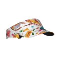 thumbnail image 1 of Fotbe Flowers Birds And Butterflies Visera Deportiva con Diseño, Gorra Abierta Ajustable de Algodón para Mujer y Hombre, 1 of 7