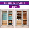 thumbnail image 4 of Juego de 6 bolsas de almacenamiento para aspiradora XXL - Fundas de almacenamiento para aspiradora - Extra resistentes - Almacenamiento para abrigos, ropa, edredones y almohadas - Marca, 4 of 5