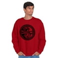 thumbnail image 5 of Dragon Yin Yang Style Symbol Balance Sweatshirt for Men or Women Brisco Brands X, 5 of 6