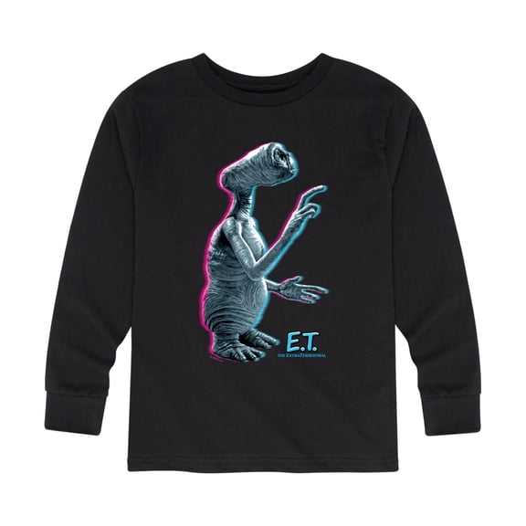 E.T. The Extra Terrestrial - Looking To The Stars - Toddler & Youth Long Sleeve Graphic T-Shirt