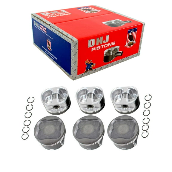 DNJ P969 Std. Complete Piston Set Fits Cars & Trucks 03-15 Toyota 4Runner Cruiser 4.0L DOHC 24v