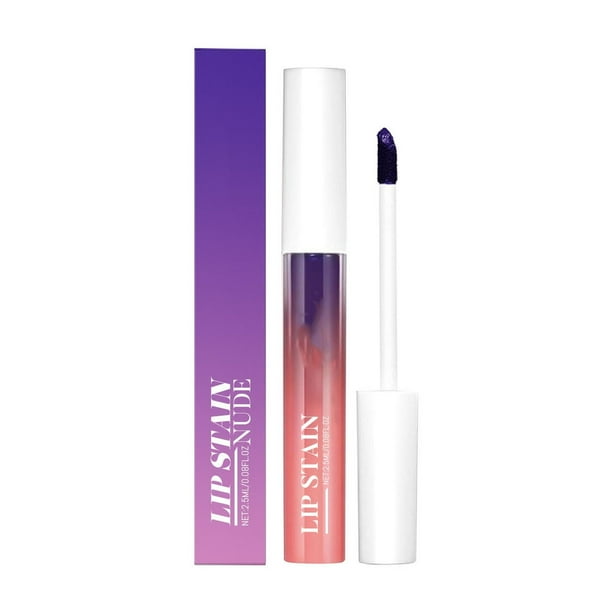 Fiudx Labial Despondency, Brillo Mate de Larga Duración, Tinte Labial Hidratante, Maquillaje Diario Resistente Al Agua, Ideal para Amantes de La Moda, Diseño de Aplicación Rápida, Experiencia Novedos