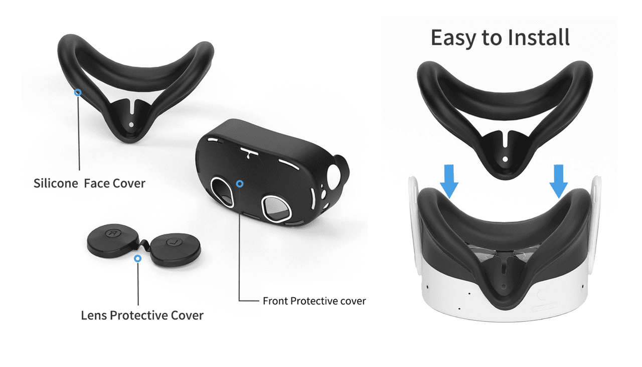 Oculus Quest 3S VR Headset, 128GB, 1832x1920 Display, 120Hz