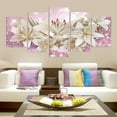 thumbnail image 1 of Liquidation! Peinture Murale Mode sur Toile 5 Pcs Belle Fleur, 1 of 2