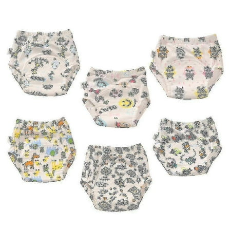 Pack Unisex Cotton Reusable Potty Training Underwear Breathable Toddler Boys And Girls Pee Training Underpants Waterproof Training Pants