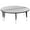 Grey, variant on Flash Furniture Emmy 2 Piece Emmy 60" Circle Wave Flexible Oak Thermal Laminate Activity Table Set - Height Adjustable Short Legs
