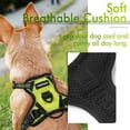 thumbnail image 3 of rabbitgoo Dog Harness  No-Pull Pet Harness with 2 Leash Clips  Adjustable Soft Padded Dog Vest  Reflective No-Choke Pet Oxford Vest with Easy Control Handle for Large Dogs Orange L, 3 of 9