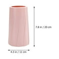 thumbnail image 2 of PAMINGONO Small Flower Vase Pink 2Pcs 4.3X7.9In, 2 of 8