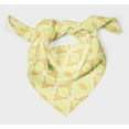 thumbnail image 3 of Bimba Gold Seamless Damask Pure Silk Printed Head Bandanas Summer Neck Wrap Scarf 40 x 40 Inches, 3 of 6