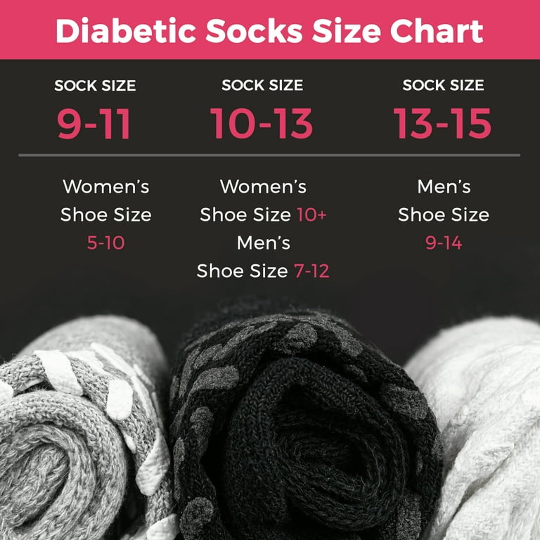 Debra Weitzner Non-Binding Loose Fit Sock - Non-Slip Diabetic