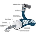 thumbnail image 4 of JEGS 8.5mm Blue Ultra Pow'r Wires for Small Block Chevy Under Headers, 4 of 7