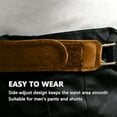 thumbnail image 5 of 2PCS Tactical Metal Hook Elastic Belt,Beltless Belt,Adjustable Side Tactical Belt,Jeans Pants 1.5 Inches Wide and Easy To Use(Khaki), 5 of 7