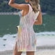 thumbnail image 3 of Trajes de Baño para Mujeres Cuello en V Suelto Cubierta, Camisa de Protección Solar de Bikini de Playa para el Festival de Música, Vacaciones Y Ropa Casual, 3 of 5