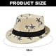 thumbnail image 2 of Sombreros de paja para hombres y mujeres con circunferencia de 56-58 cm, sombreros de ala corta, sombreros de copa retro de verano, sombreros de jazz, sombreros de protección solar, 2 of 5