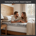 thumbnail image 5 of Mossy Oak 3" Adaptive Memory Foam Mattress Topper, Cooling Gel, Extend the Life of Your Mattress, Soft, Queen, 5 of 7