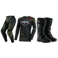 thumbnail image 1 of Oneal Mayhem-Lite Covert Black/Green Jersey Pant Boots Combo, 1 of 5