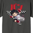 thumbnail image 2 of Dragon Ball Super The Movie Super Hero Pan Crew Neck Short Sleeve Charcoal Men's T-shirt-Medium, 2 of 4