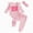R001-Red, variant on NOLDARES Infant Newborn Baby Girl Fall Winter Clothes Outfits Ruffled Long Sleeve Romper Pants Set Headband Toddler Clothing 3Pcs(Purple,12-18 M)