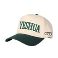 thumbnail image 4 of VERGIAC YESHUA Letter Embroidered Trucker Hat, Unisex Adjustable Snapback Mesh Cap for Daily Travel Outdoor Casual Wear, 4 of 9