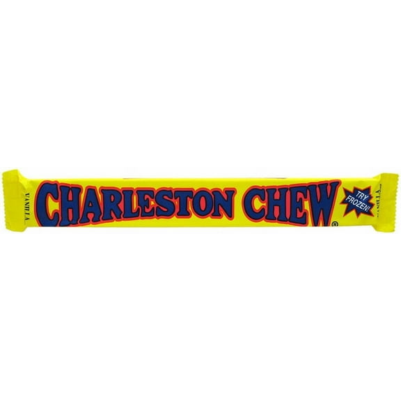 Charleston Chew Vanilla - 4ct Bar - Chewy Flavored Nougat FREE SHIPPING