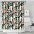 thumbnail image 2 of Waterproof Pioneer Shower Curtain 84x72 Inch Polyester Unique Colorful Floral Shower Curtain for Bathroom Hotel Home Decor with 12 Plastic Hooks, 2 of 5